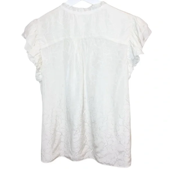 ba&sh | Solstice Top With Ruffled Shoulders - Picture 8 of 11